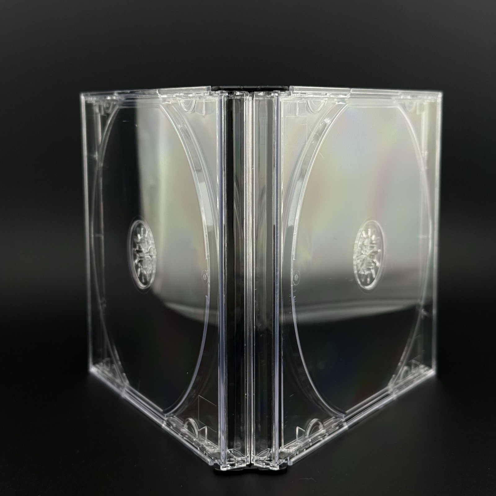 NEW Double 2-Disc CD Case Sony PlayStation 1 PS1 Video Game Replacement Holder