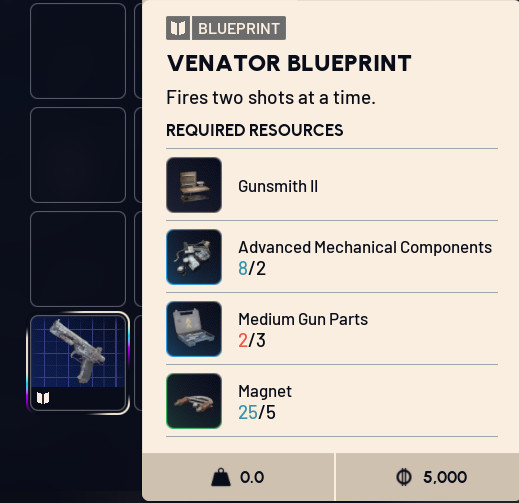 ARC RAIDERS VENATOR BLUEPRINT DIGITAL DELIVERY IN GAME ONLY USA SELLER