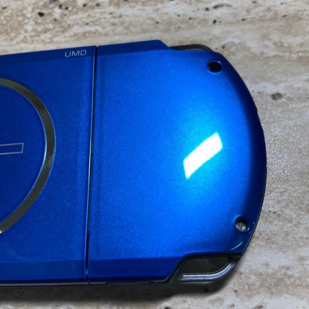 Sony PSP 3000 Vibrant Blue Complete in Box Very Good Condition 7084