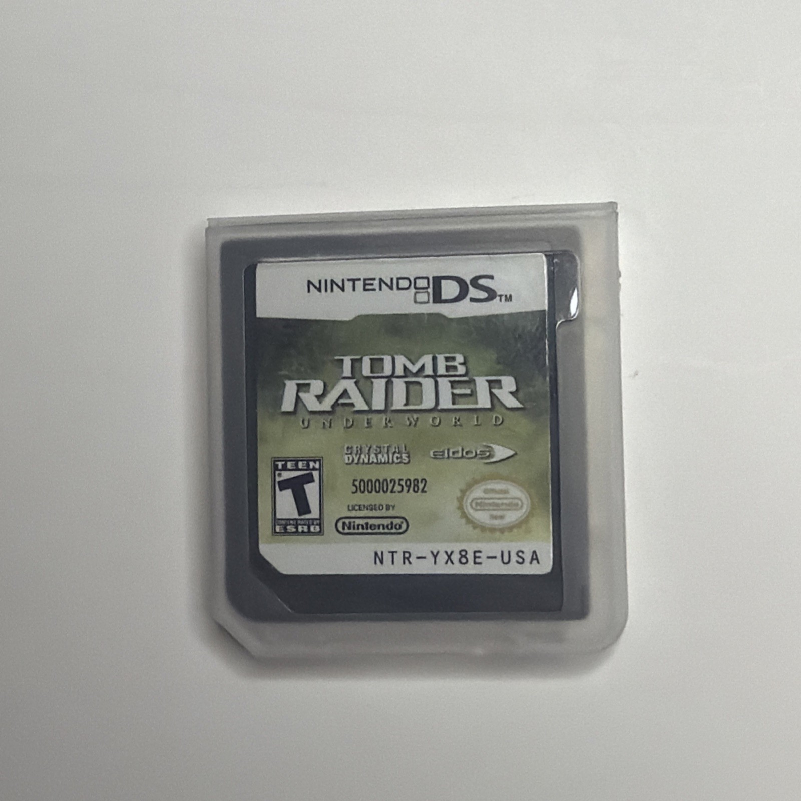 Tomb Raider Underworld (Nintendo DS, 2008) Cart Only