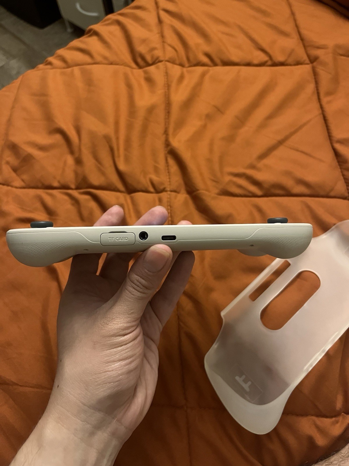 Retroid Pocket 5 with Clear Case