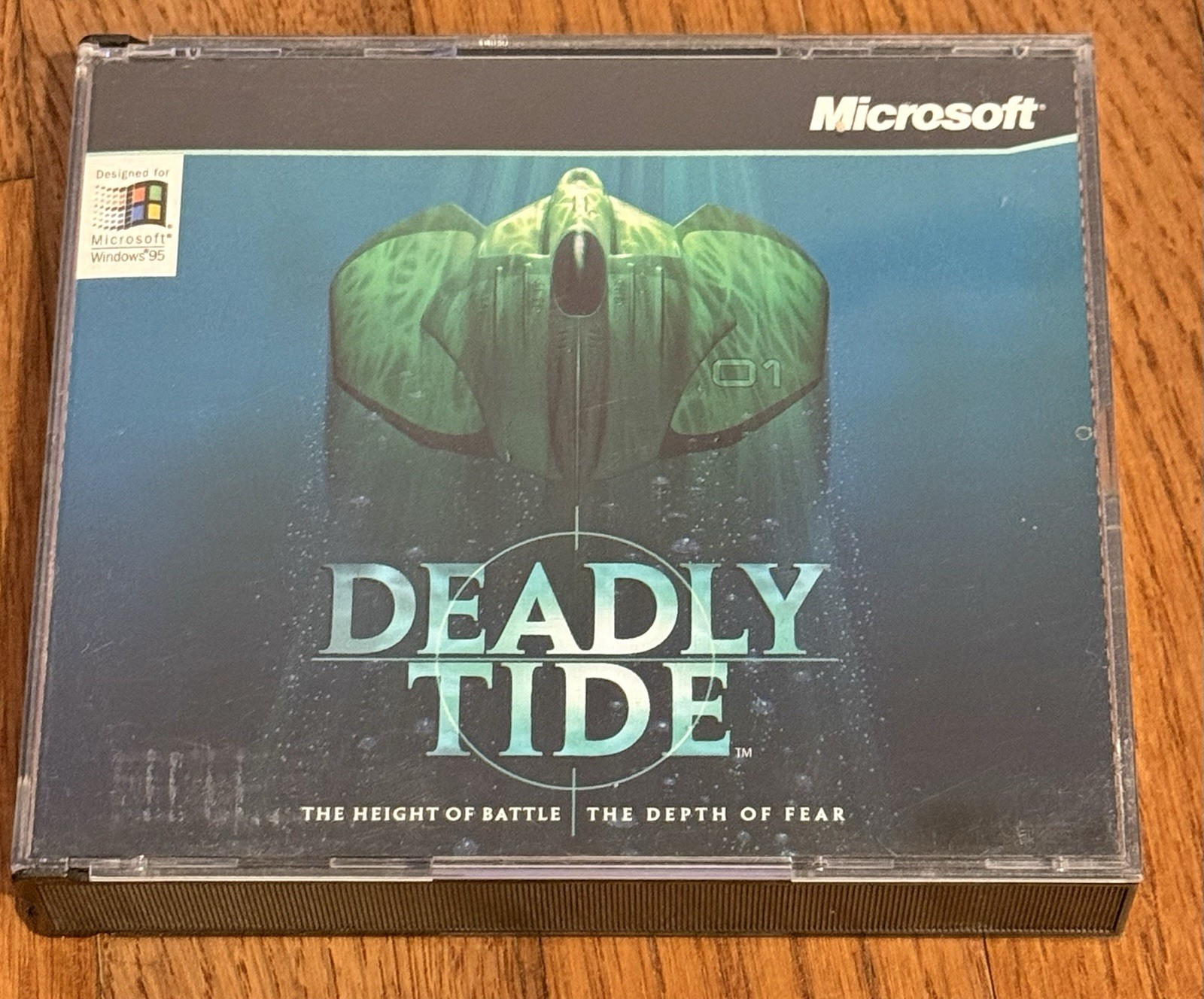 DEADLY TIDE Microsoft Windows 95 PC Big Box CD-ROM Video Game