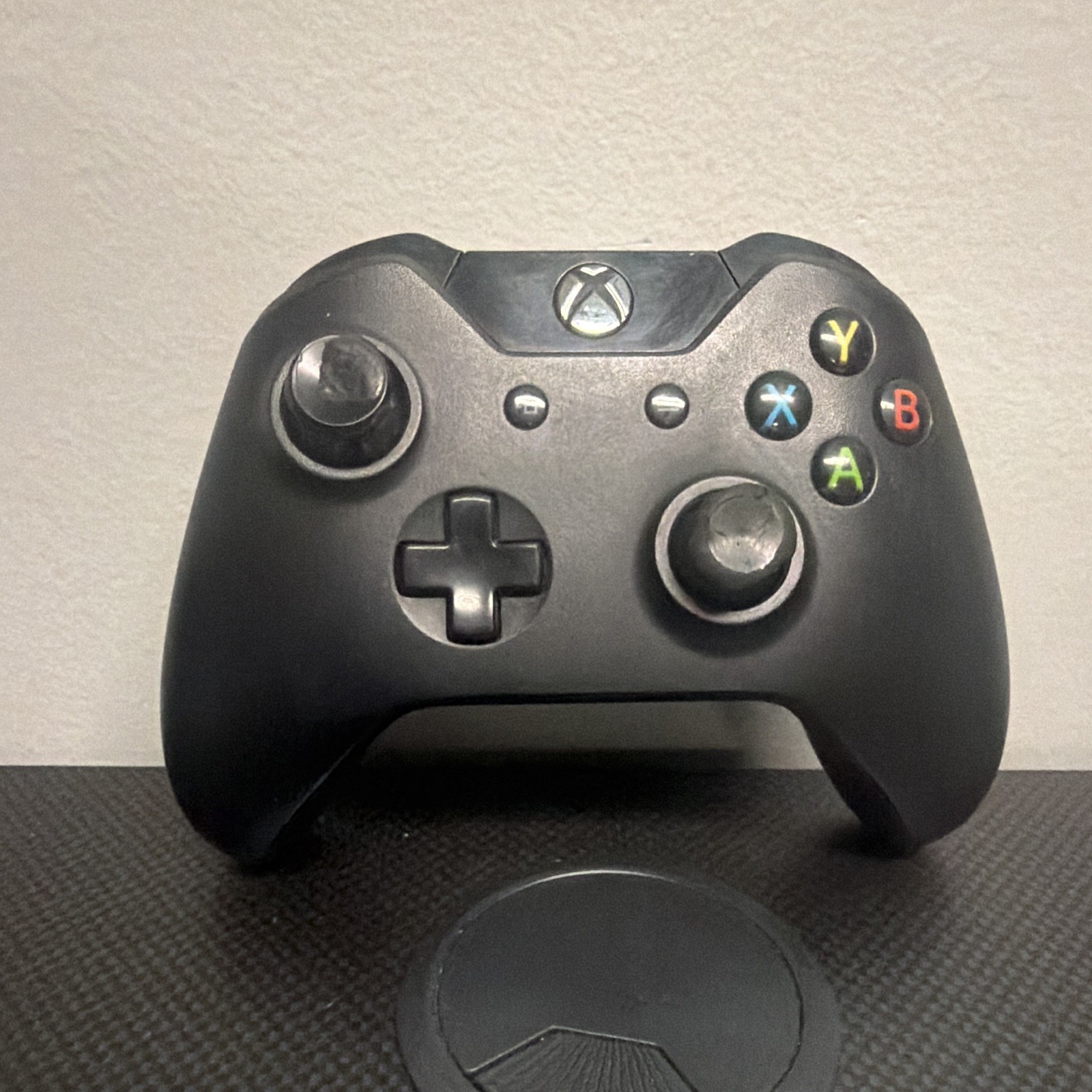 Microsoft Xbox One Wireless Controller Model 1537 Black Plastic Wireless