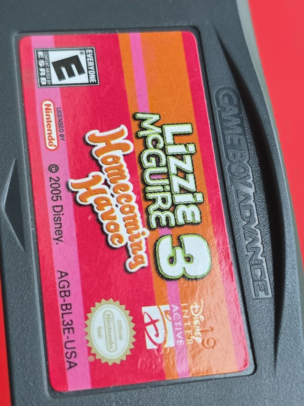 Lizzie McGuire 1 2 3 Diaries Home Coming On The Go Game Boy Advance Lot 3 Games