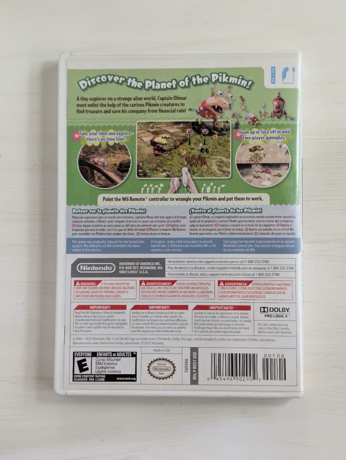 Pikmin 2 (Nintendo Wii) – Nintendo Selects – CIB Complete w/ Manual – Tested!