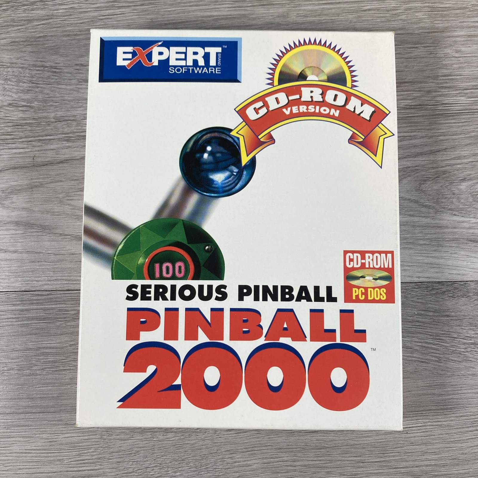 Pinball 2000 Vintage (PC CD-ROM Windows 95/98) Serious Pinball Big Box Expert