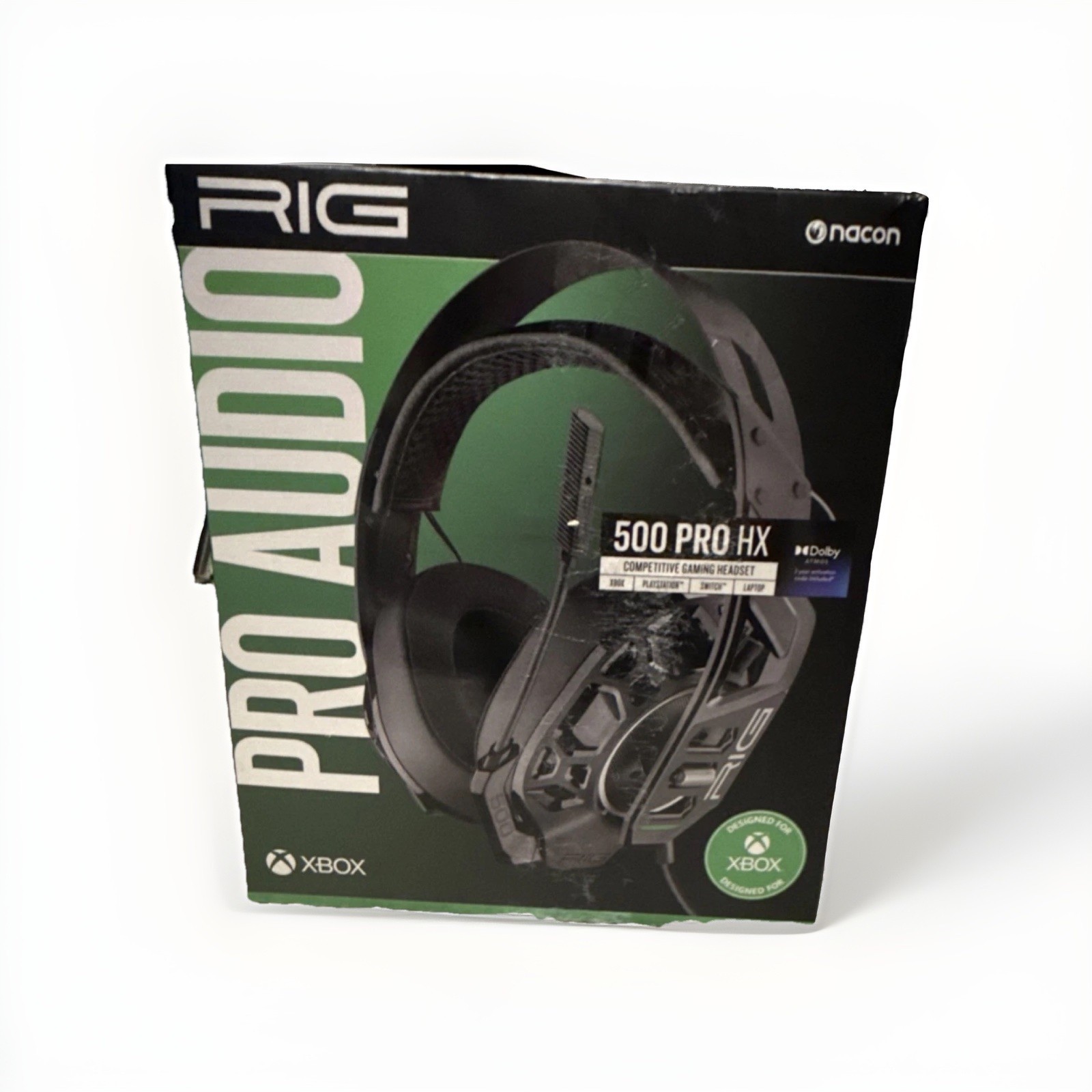 Nacon 500 PRO HX Xbox Gaming Headset Black Noise Isolation Surround Sound