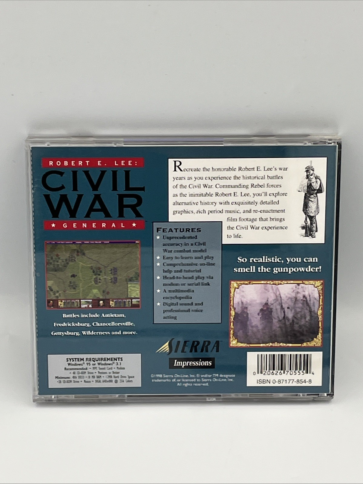 Robert E. Lee: Civil War General & American Heritage Civil War PC Windows Games