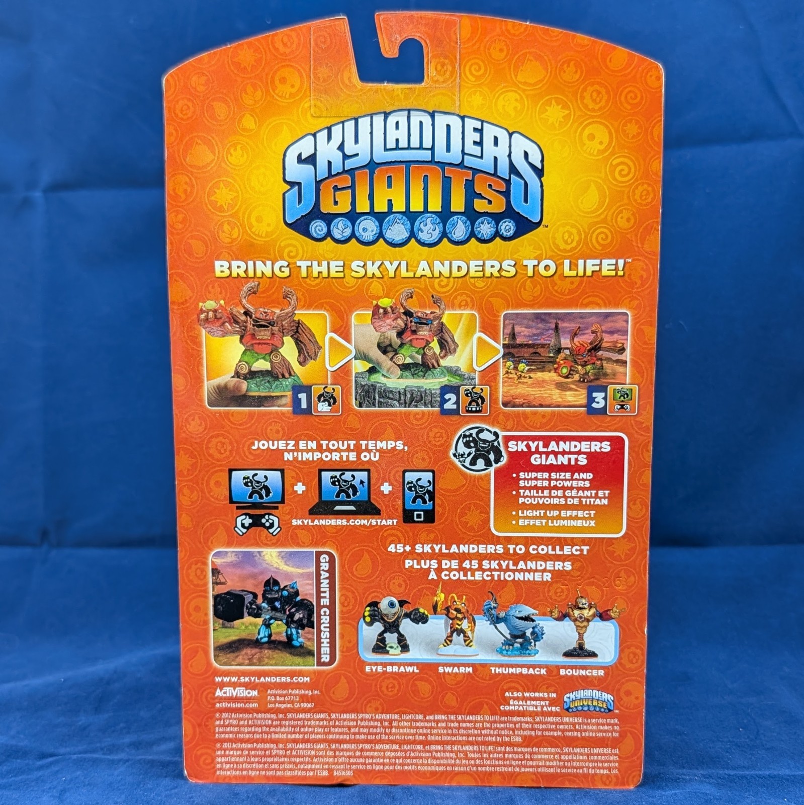 Skylanders Giants Granite Crusher 🪨 Target Exclusive NEW Sealed Figure