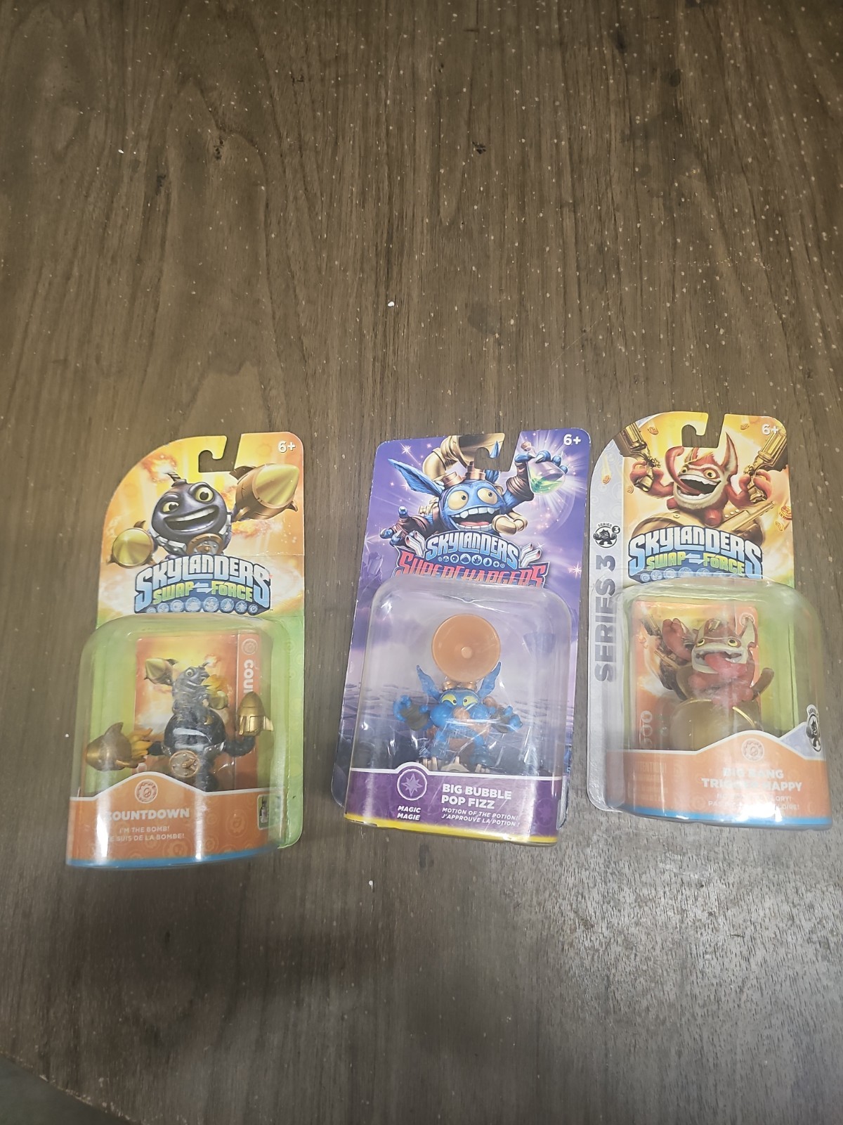 Lot Of 3 Skylanders 2 Swap Force 1 Super Chargers