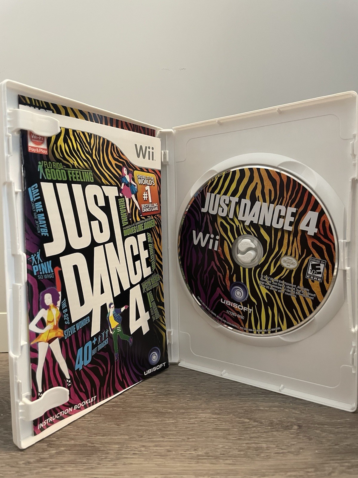 Just Dance 4 – Nintendo Wii Game, CIB, Tested & Working