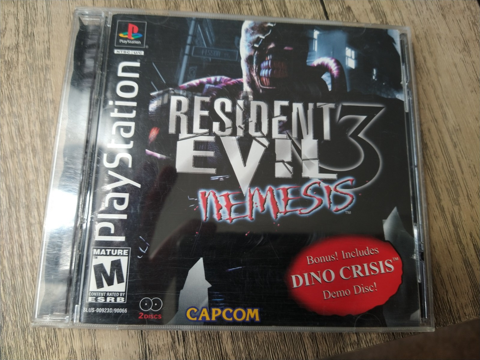Resident Evil 3: Nemesis (PlayStation 1) w/ Reg Card. Only missing demo disc