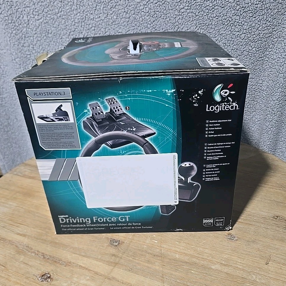 Logitech GT 941-000020 Driving Force GT Game Console Racing Wheel
