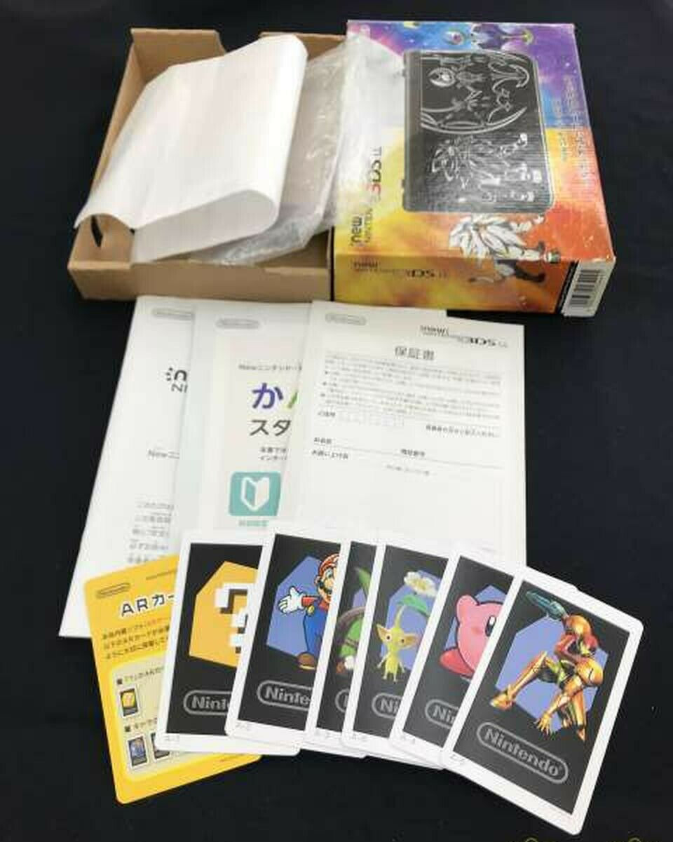 New NINTENDO 3DSLL Pokemon Solgaleo EDITION JPN IMPORT