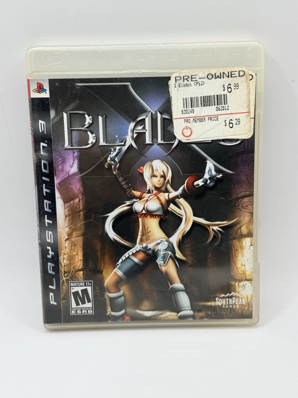 X-BLADES PLAYSTATION 3 PS3 GAME