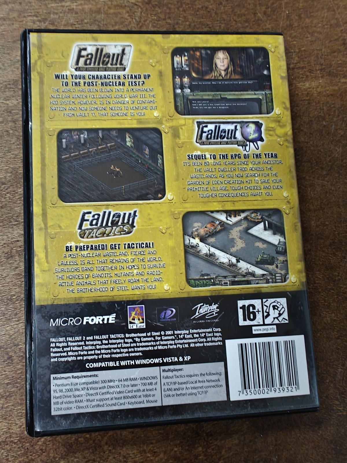 Fallout Collection PC Compilation PEGI 16+
