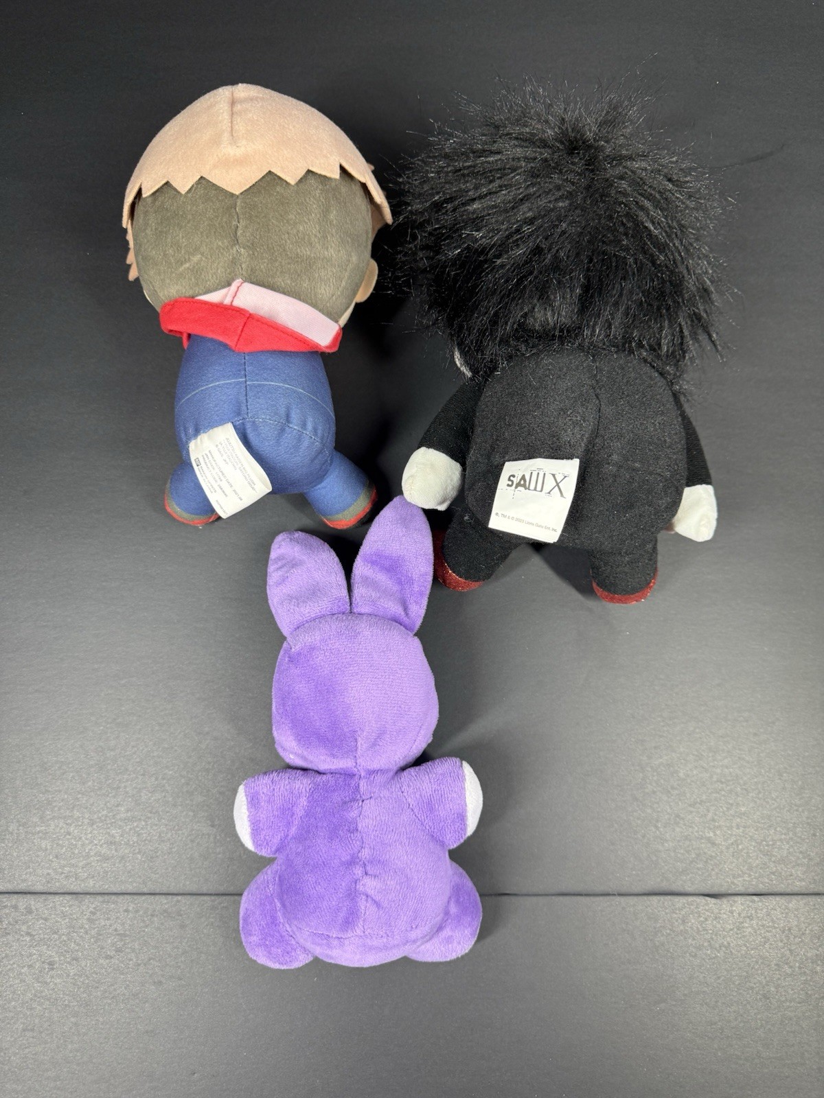 Five Nights at Freddy’s Bonnie Plush Doll Purple Bunny with Red Bow 2016 Lot