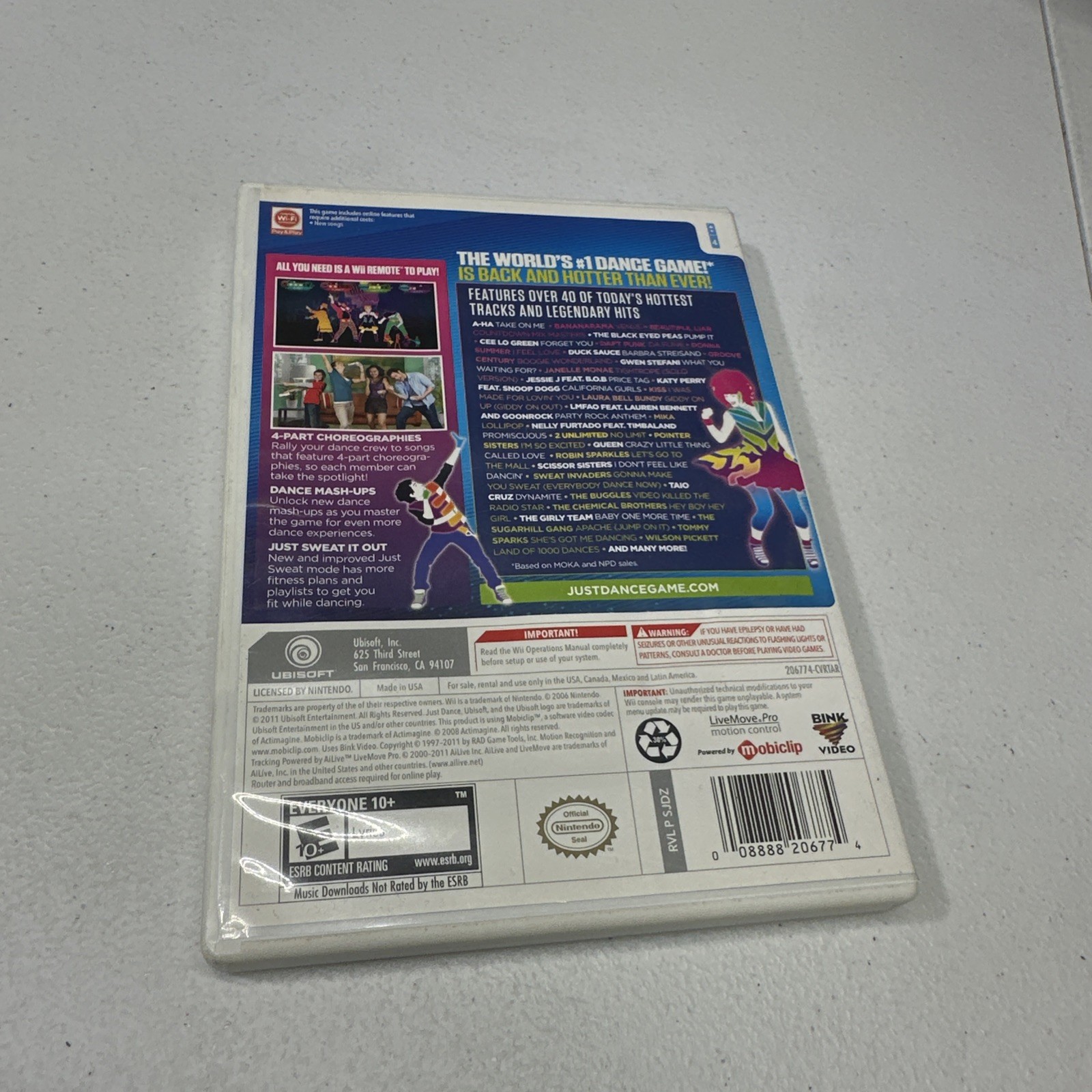 Ubisoft Just Dance 3 Target Exclusive Edition Music & Dance Game for Wii
