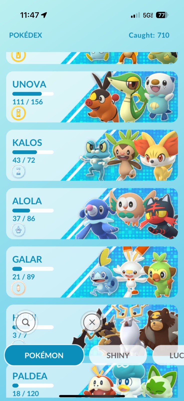 Pokémon Go Account iOS Lvl 42 – 47 Premium Raid Passes 2 Remote