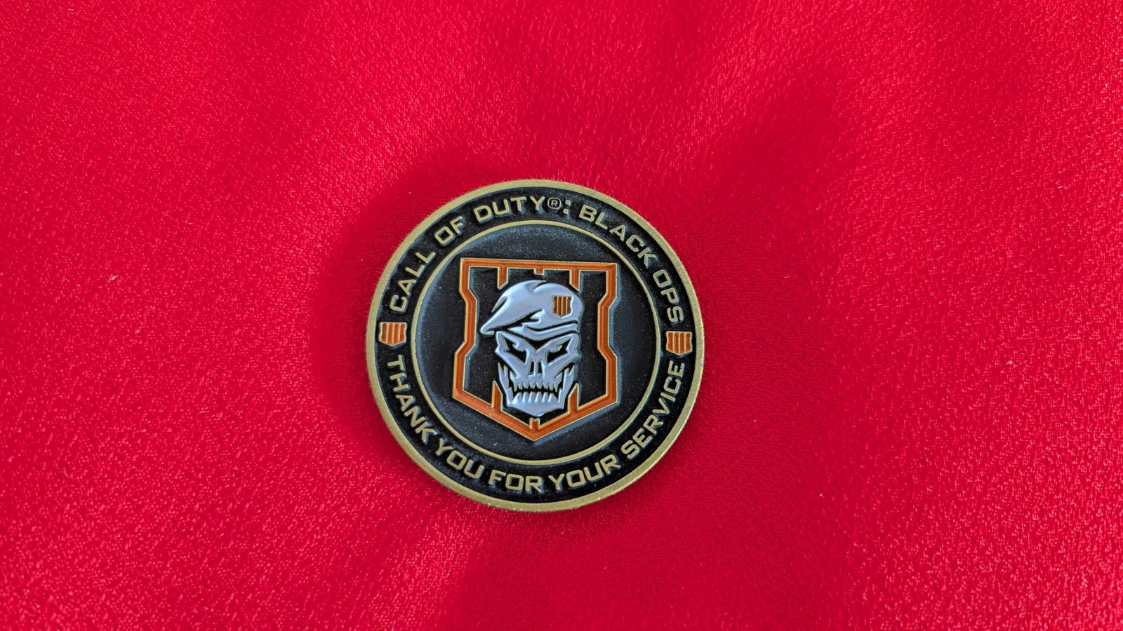 Call of Duty Black Ops 3 – Challenge Coin – Rare – Thank You For Your Service