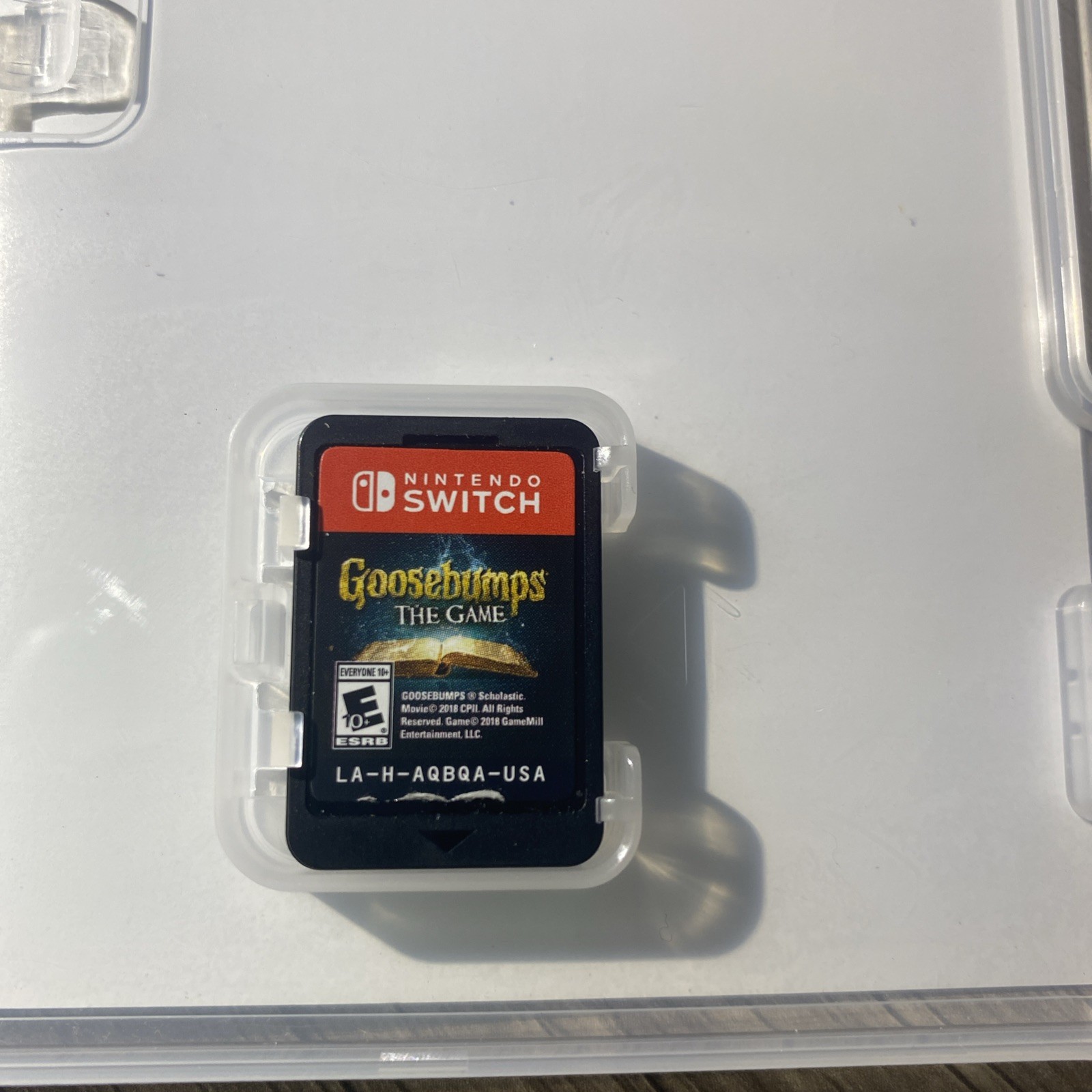 Goosebumps The Game | Nintendo Switch 2018 US Edition | CIB Complete
