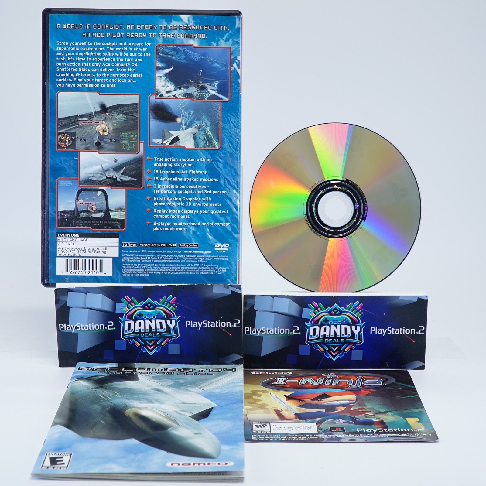 Ace Combat 4 PS2 CIB W/ Manual – PlayStation 2