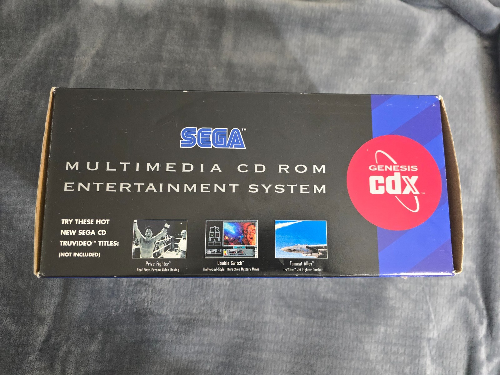 Sega Genesis CDX Console Complete in Box CIB NTSC/U Sega CD **RARE** EXC++