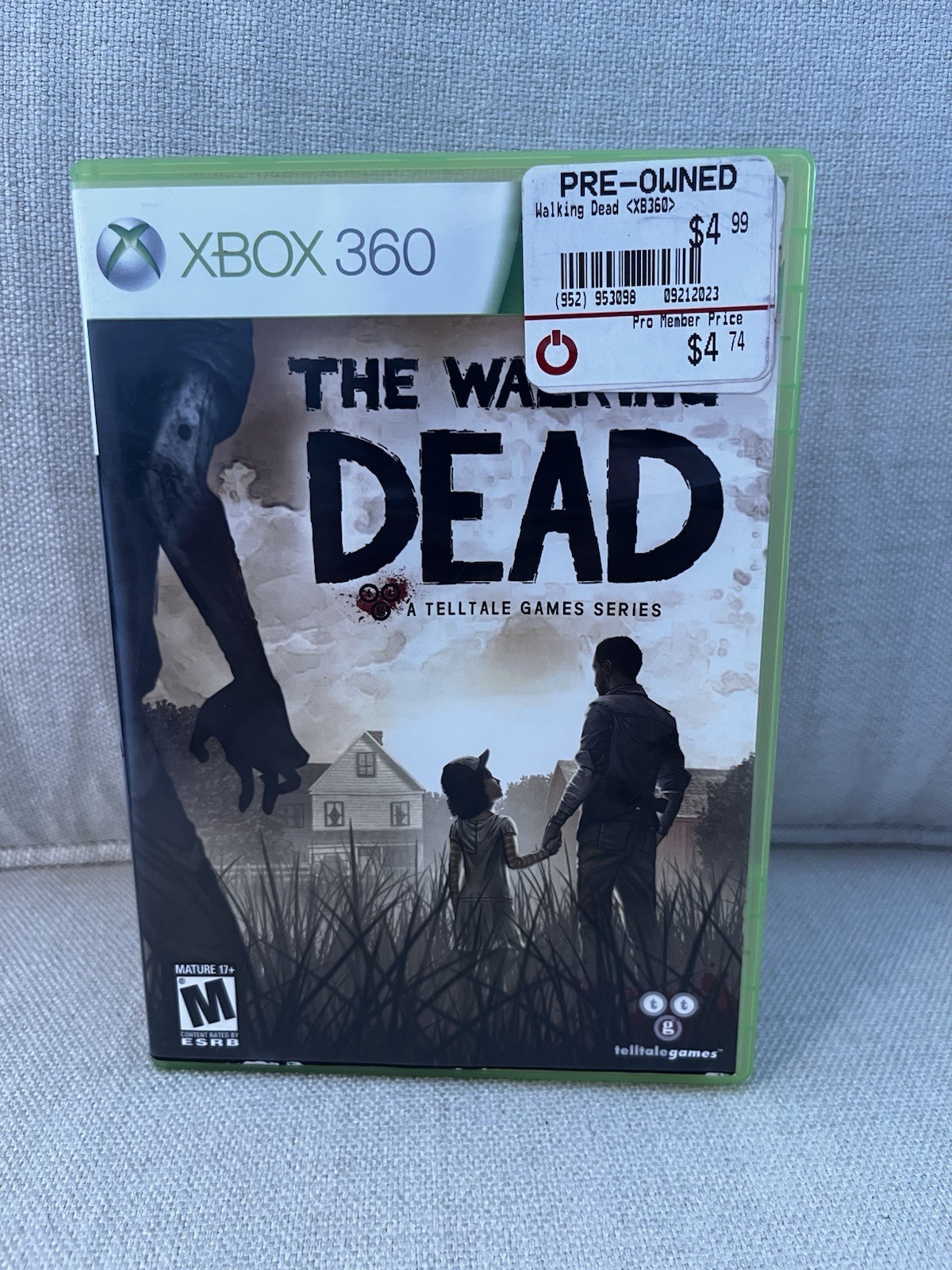 The Walking Dead: A Telltale Games Series CIB W/ Manual – Xbox 360 – TESTED!