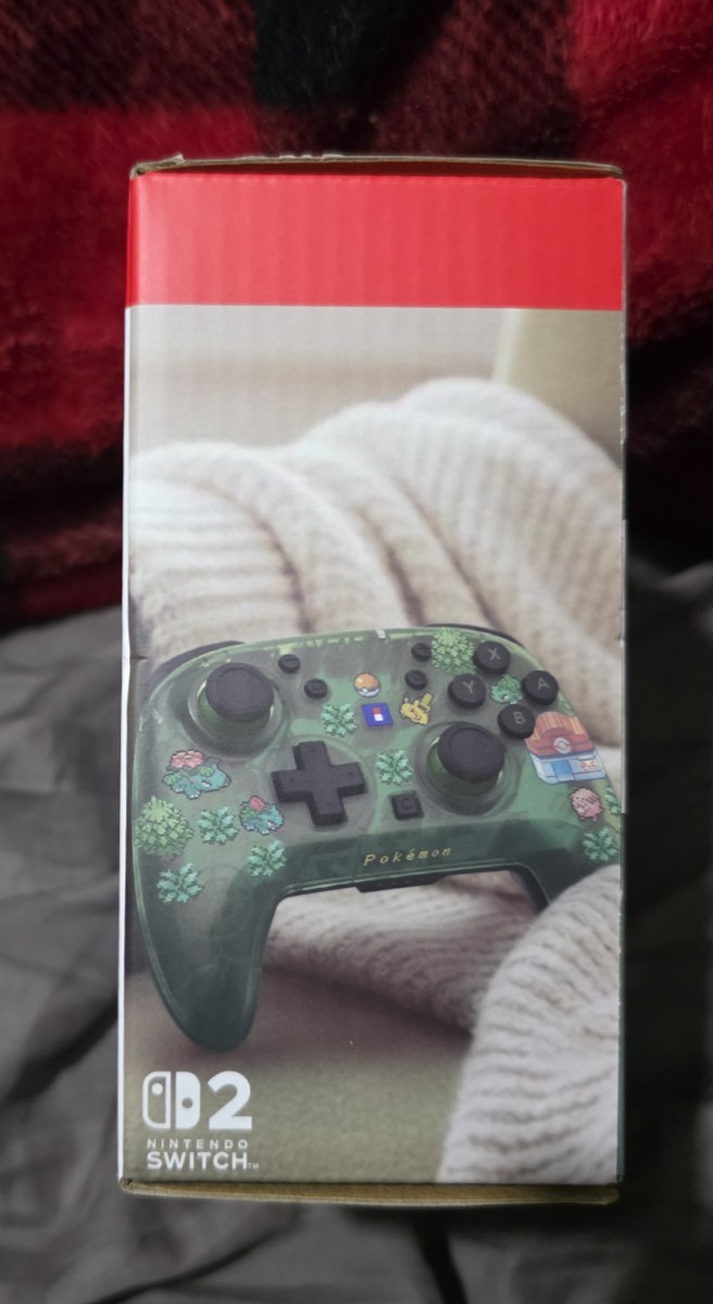 2026 HORI Wireless HORIPAD Turbo (Pokemon Green Themed) for Nintendo Switch 2