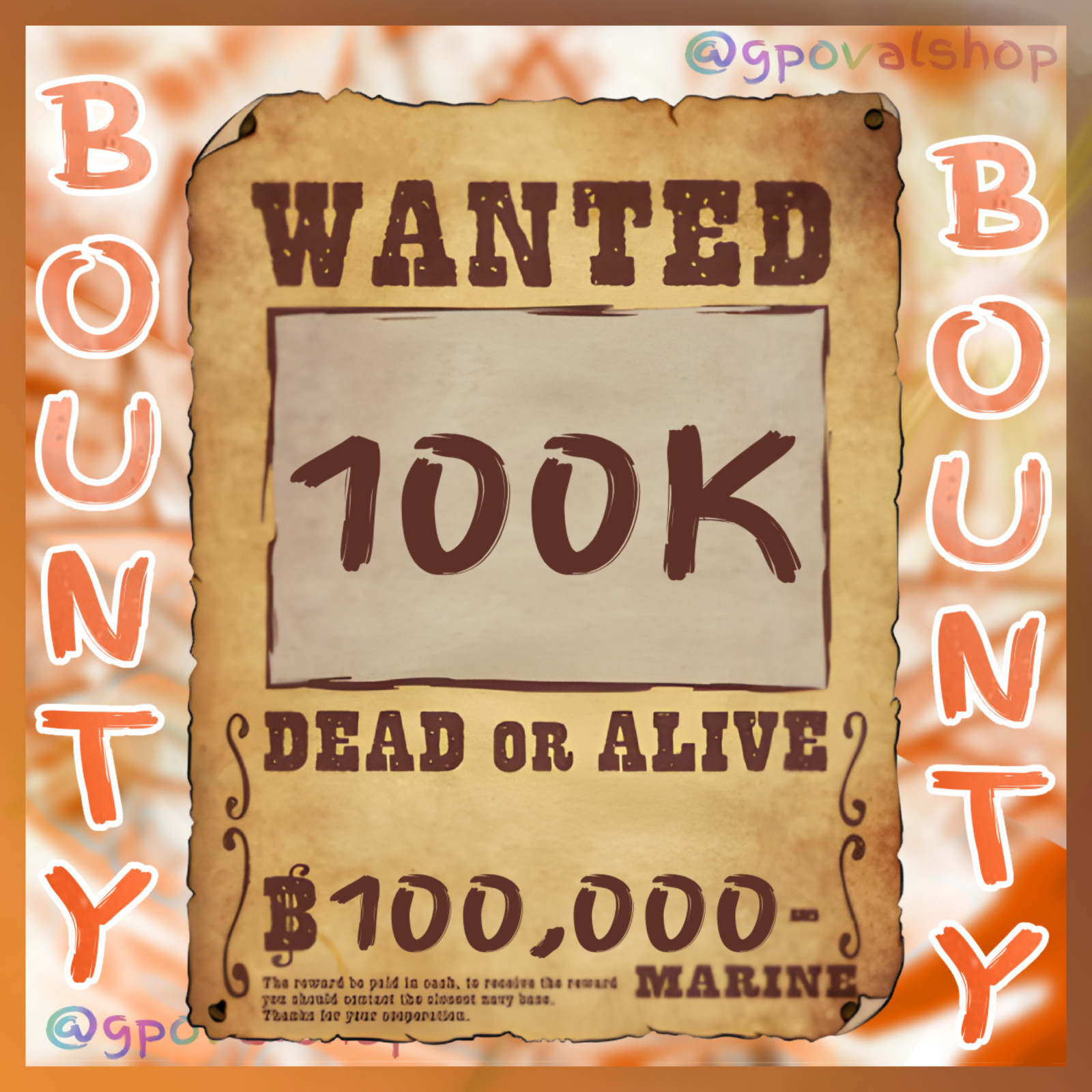 💸 GPO – Bounty – Grand Piece Online – Roblox ⭐️