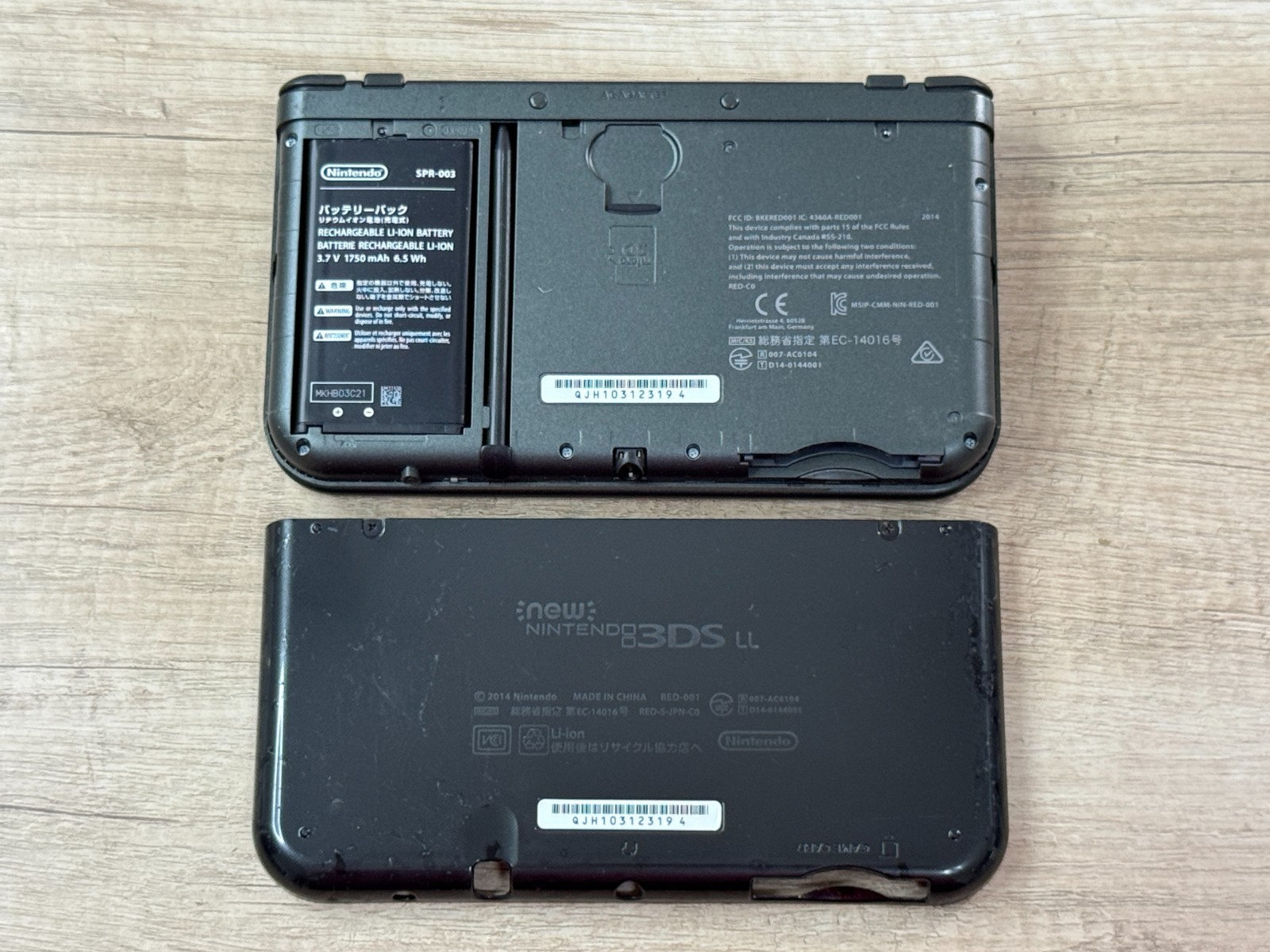 IPS Nintendo New 3DS XL Metallic Black Console IPS Top Tested Japan D8748