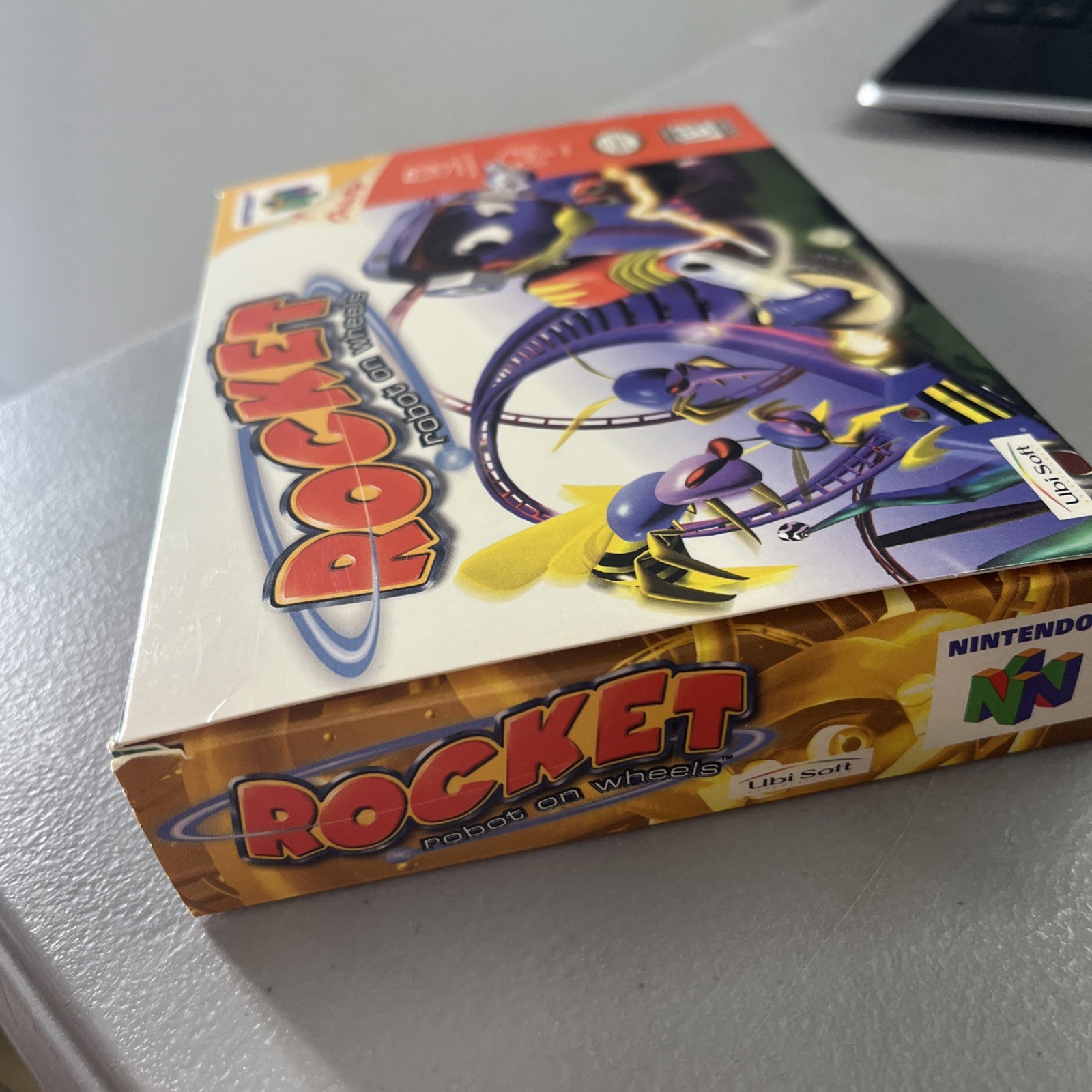 Rocket: Robot on Wheels (Nintendo 64 N64) w/ Reg Card CIB