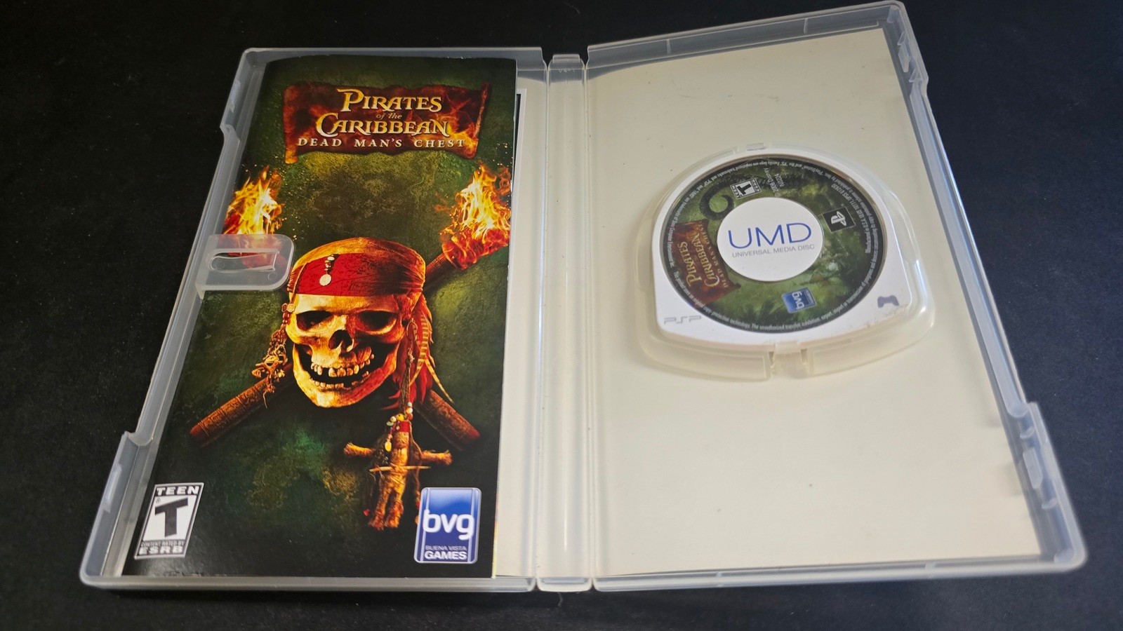 Pirate’s of the Caribbean: Dead Man’s Chest Playstation Portable PSP MINT CIB!