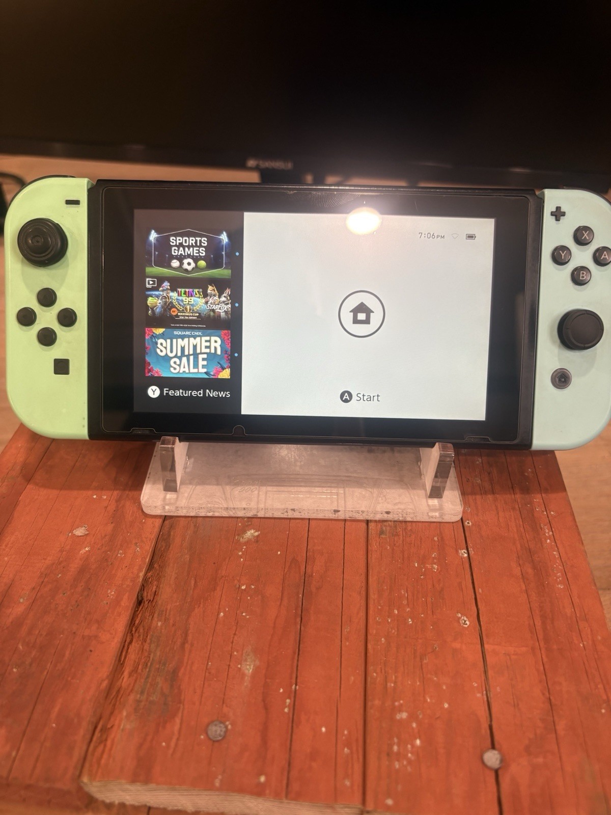 Nintendo Switch Console HAC-001(-01) 32GB 2019 w/ Dock Green/Blue Joy-Con