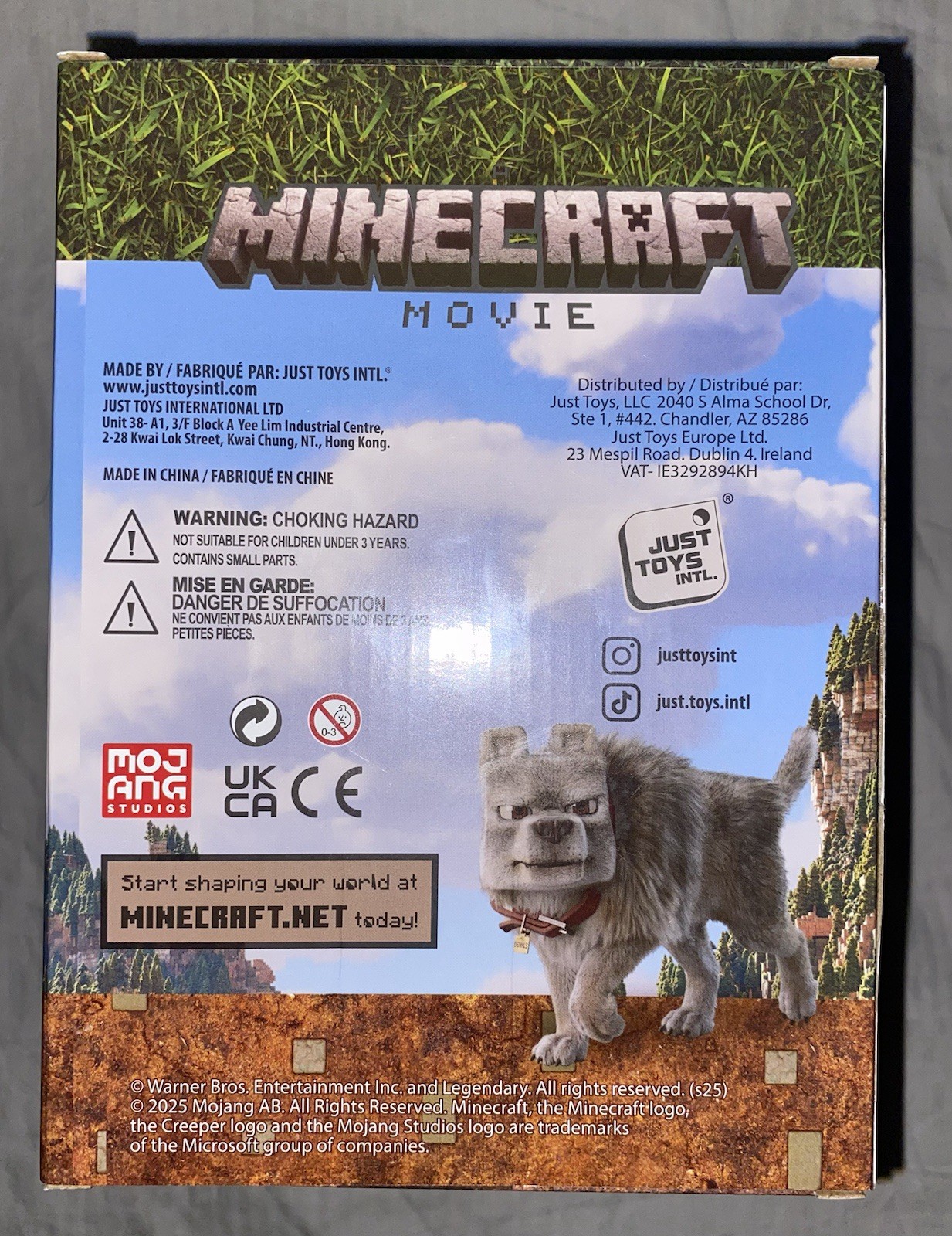 Minecraft SDCC Exclusive Mighty MEGA SquishME Dennis w/DLC sunglasses, 1 of 500!