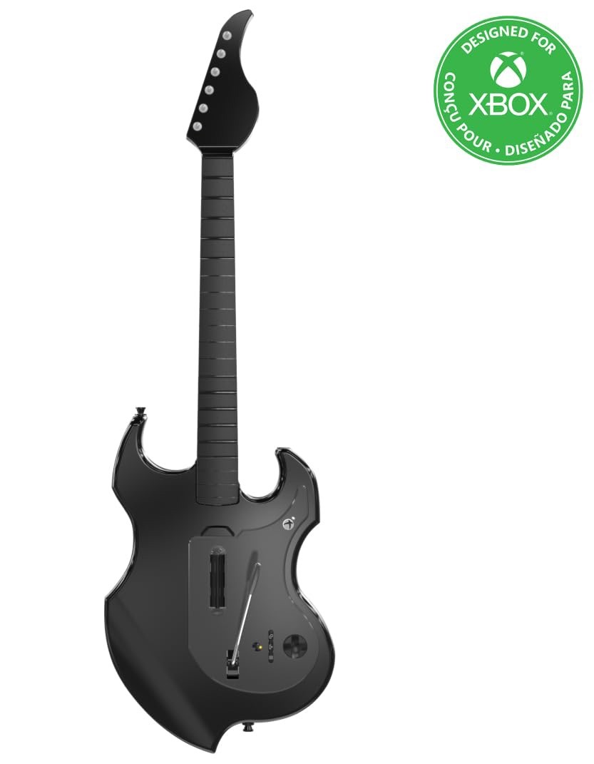 PDP RIFFMASTER Black 049-034-BK Wireless Guitar Controller for Xbox *New In Box*