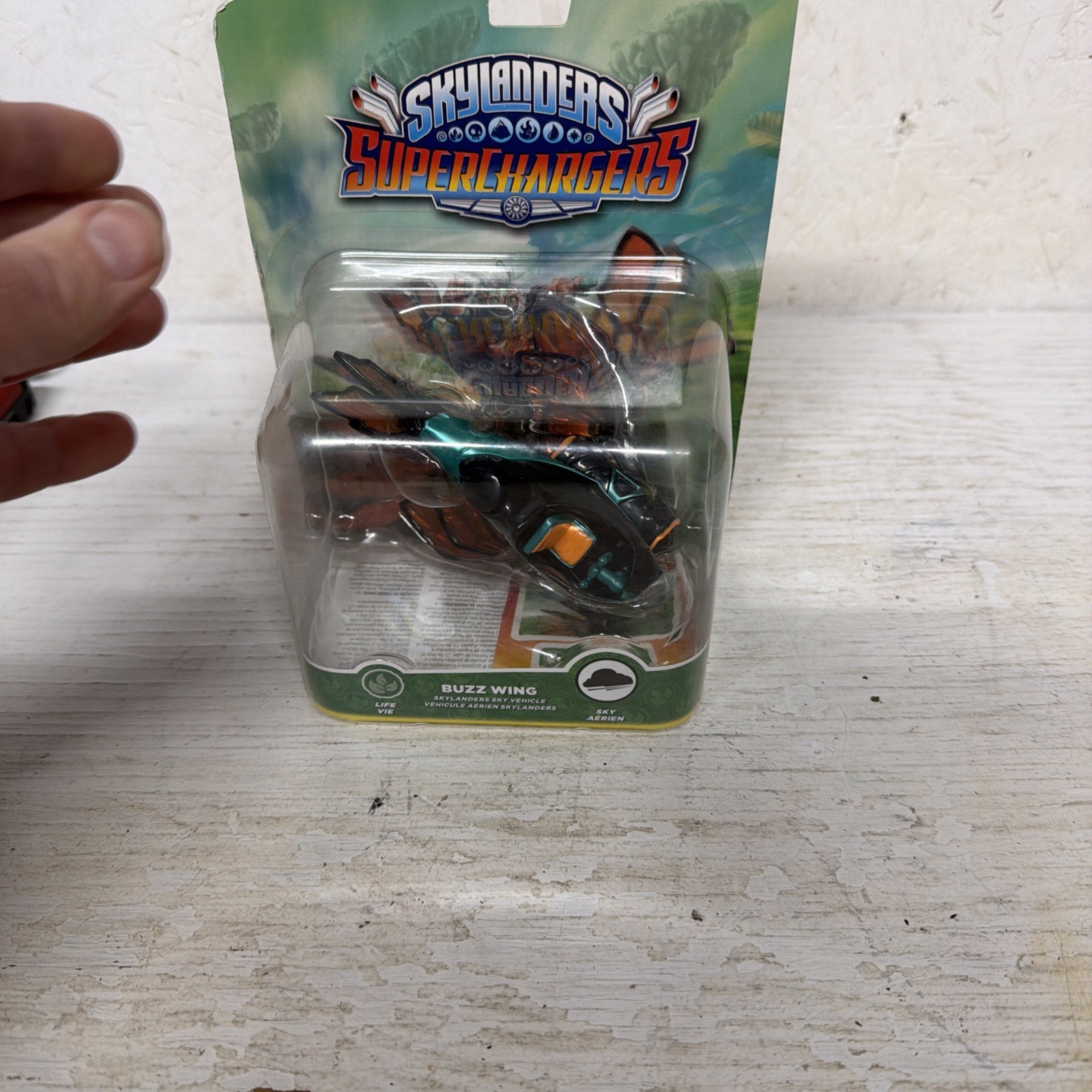 Skylanders SuperChargers BUZZ WING LIFE VEHICLE NEW NEVER USED IN BOX