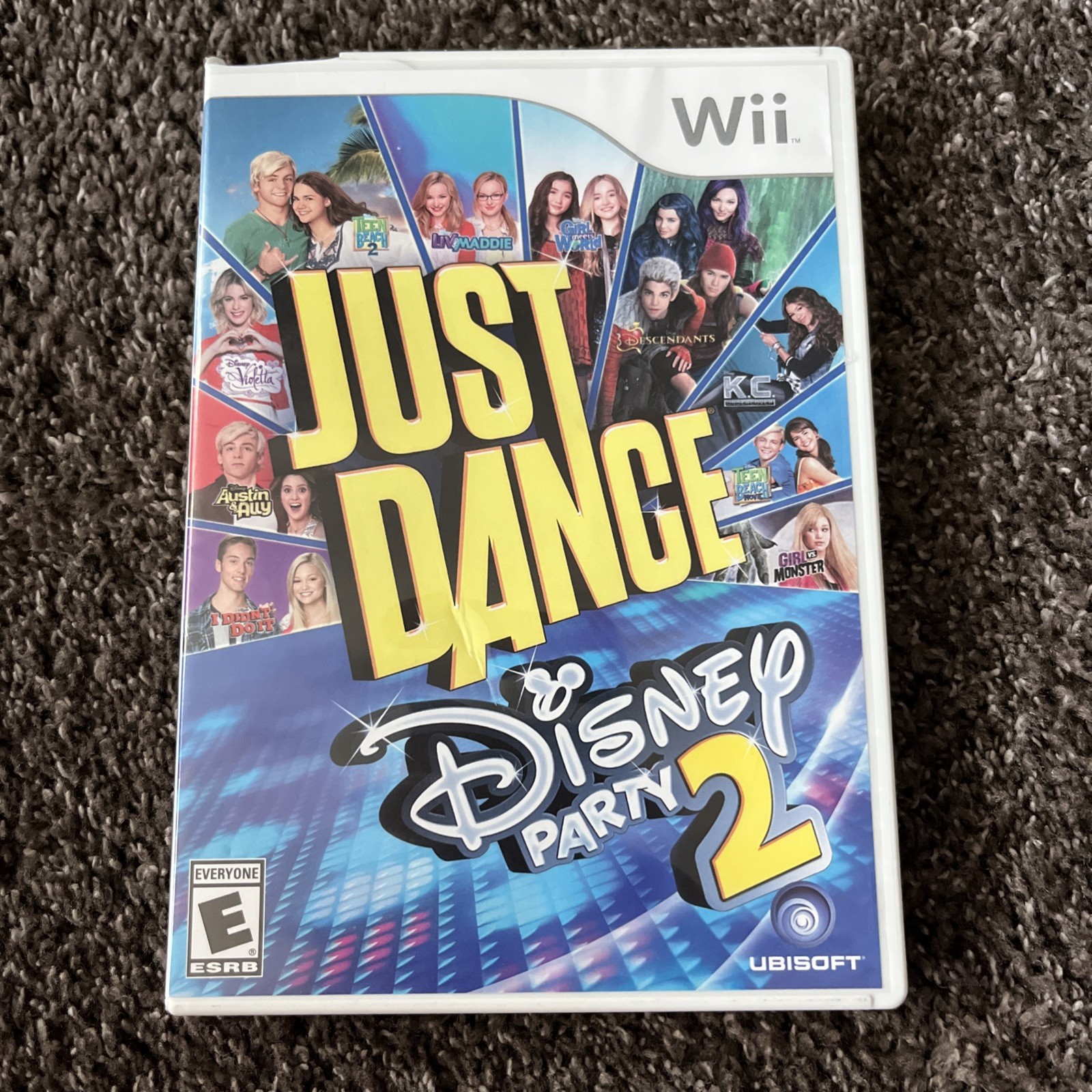 Just Dance: Disney Party 2 (Nintendo Wii, 2015) Complete Tested & Working