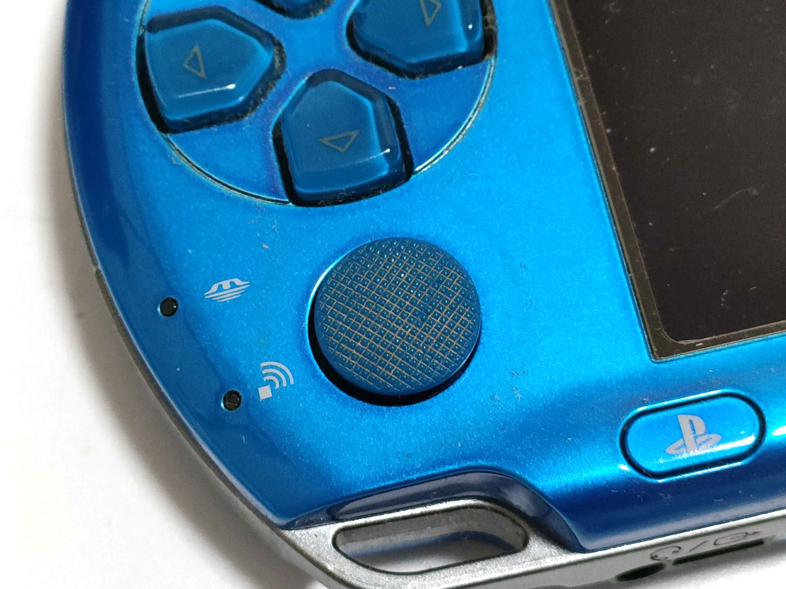 Sony PSP-3000 Vibrant Blue Handheld Console Region Free Tested Working