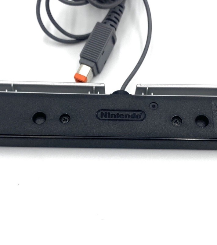 Official Genuine OEM Nintendo Wii & U Wired Sensor Bar Cable Cord RVL-014 Gray