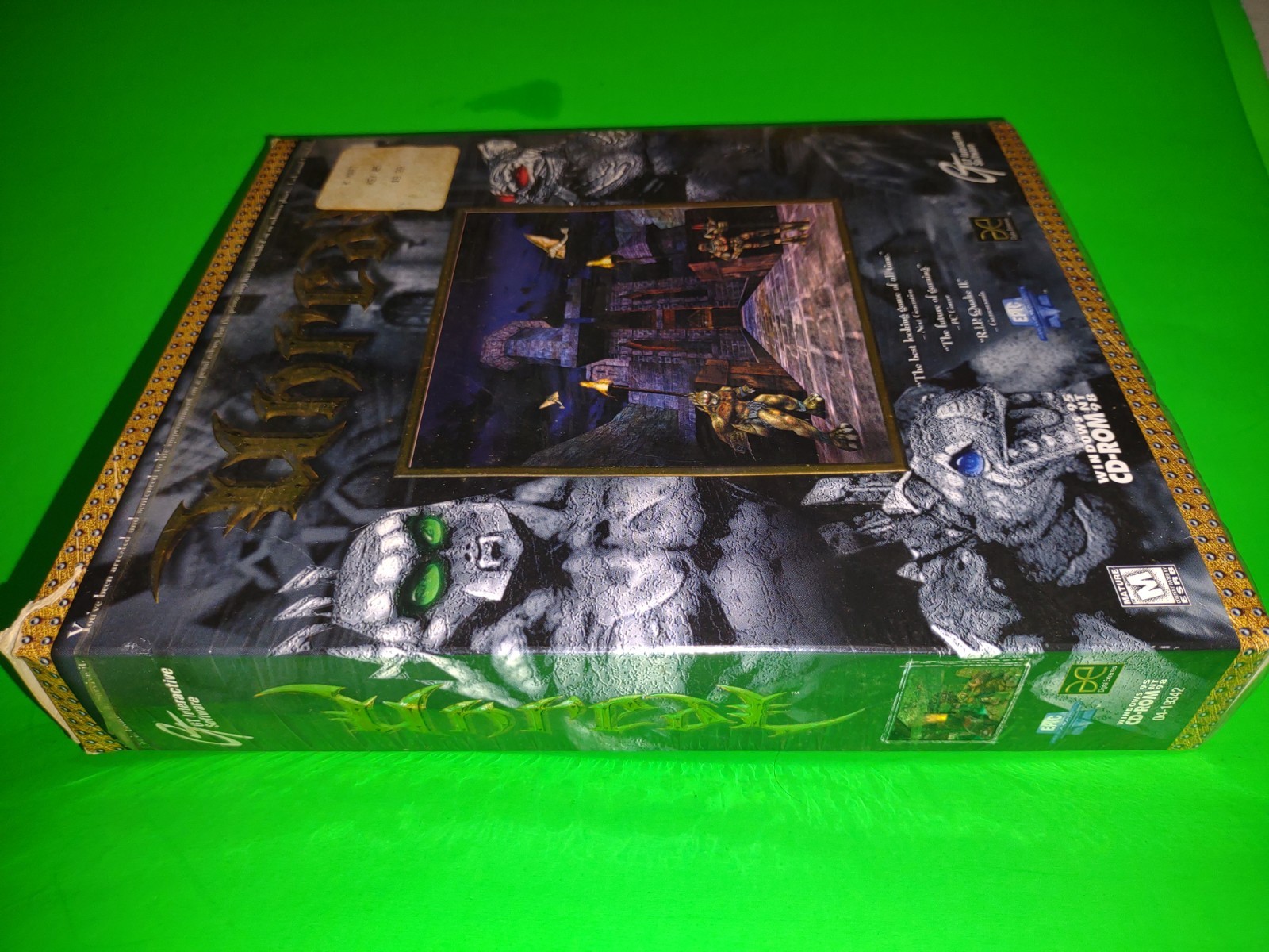 Big Box Unreal Tournament PC CD ROM Game by GT Interactive Non-Shadow Box