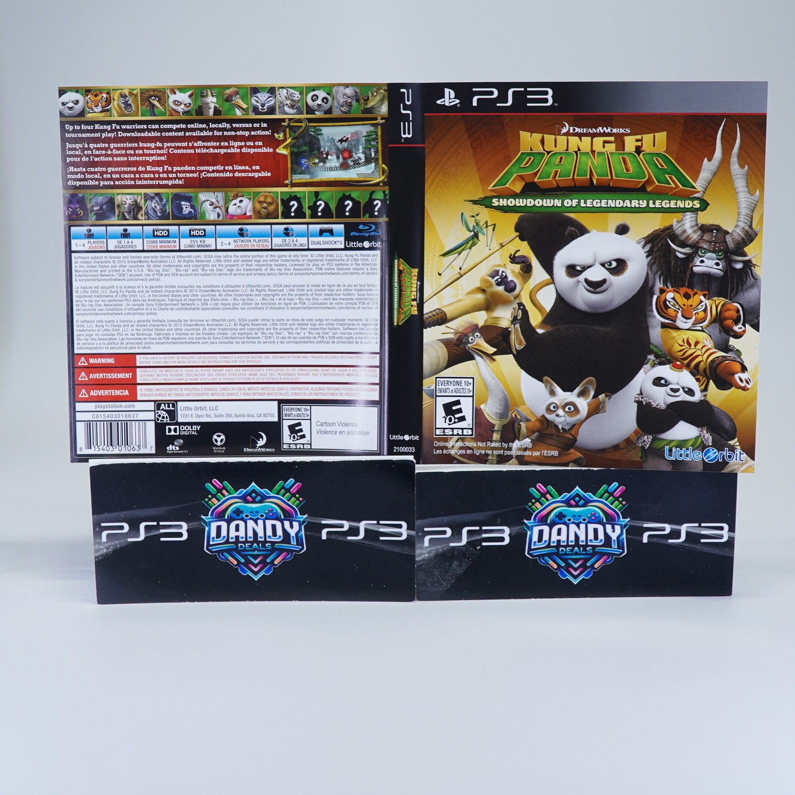 Kung Fu Panda Showdown of the Legendary Legends PS3 CIB W/ Manual – PlayStation