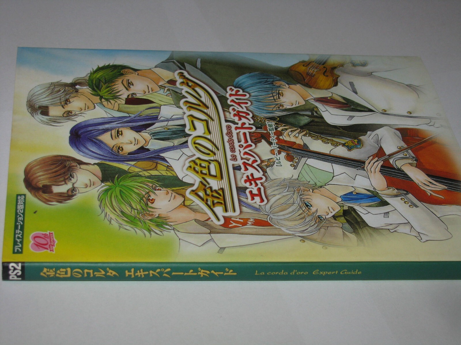 Kiniro no Corda La Corda D’oro PS2 Expert Guide Book Japan import US Seller
