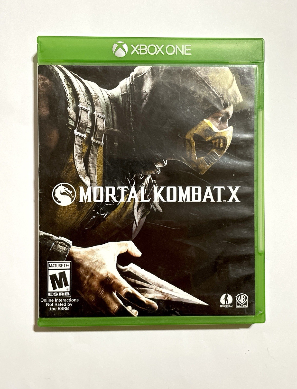 Mortal Kombat X Microsoft Xbox One Scorpion Sub-Zero Complete W/ Manual