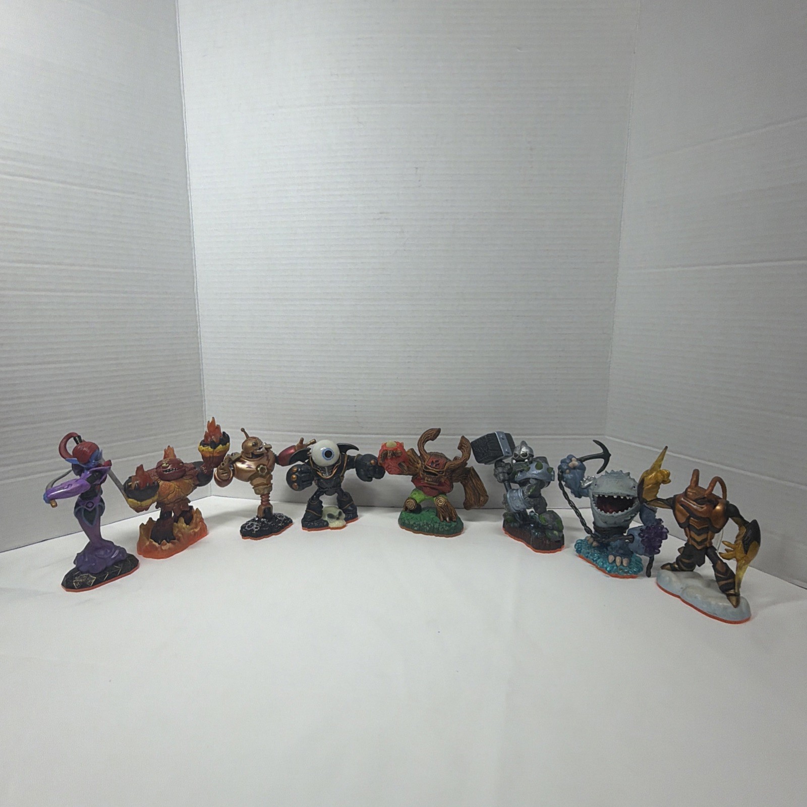 Skylanders Giants COMPLETE Set of 8 – All Elements – Tree Rex, Eye-Brawl & More!
