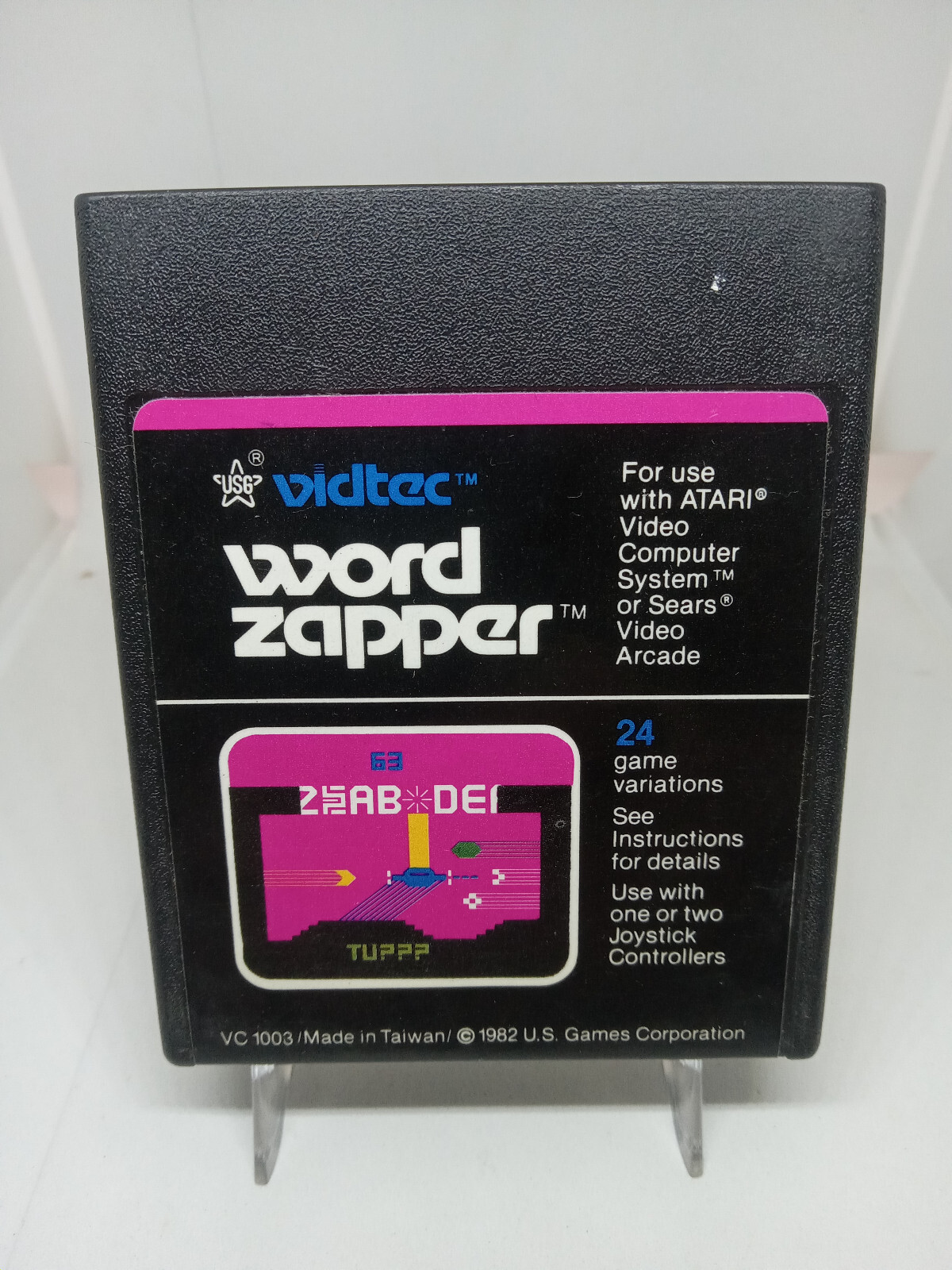Word Zapper (Atari 2600) Cartridge Only!