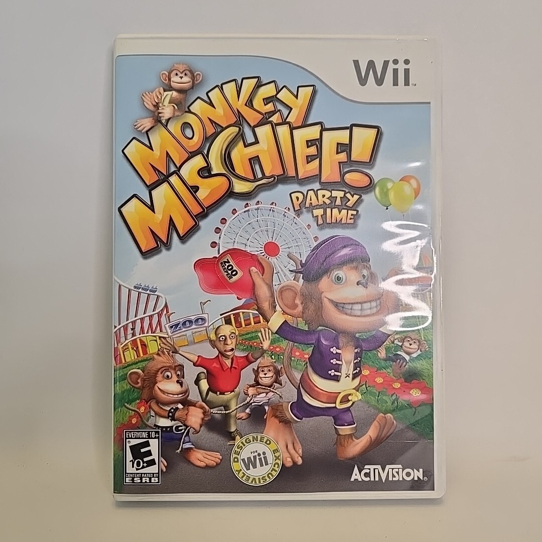 Monkey Mischief Party Time – Nintendo Wii Game