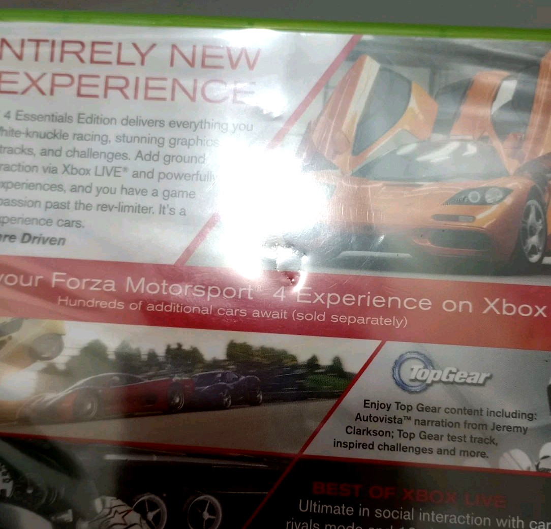Forza Motorsport 4: Essentials Edition (Xbox 360) BRAND NEW FACTORY SEALED
