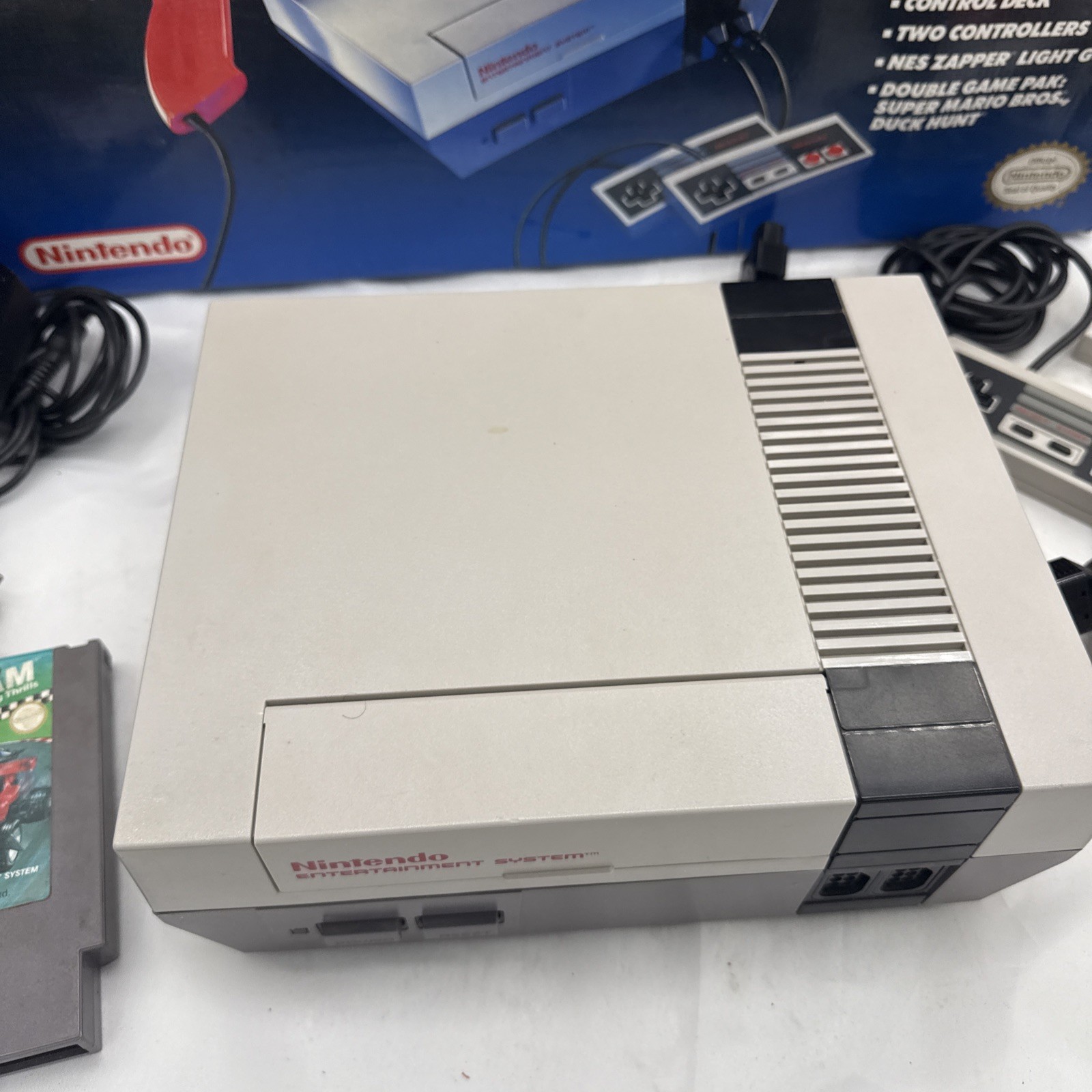Nintendo NES Action Set console Boxed Mint Condition