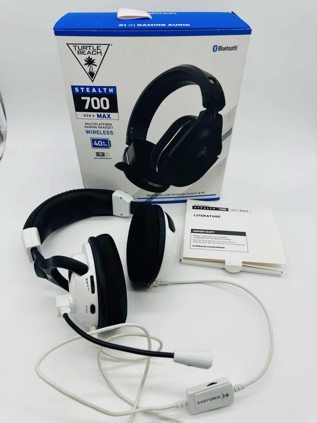 Turtle Beach Stealth 700 Gen 2 MAX Ear-Cup Over the Ear Headsets No Dongle, Used